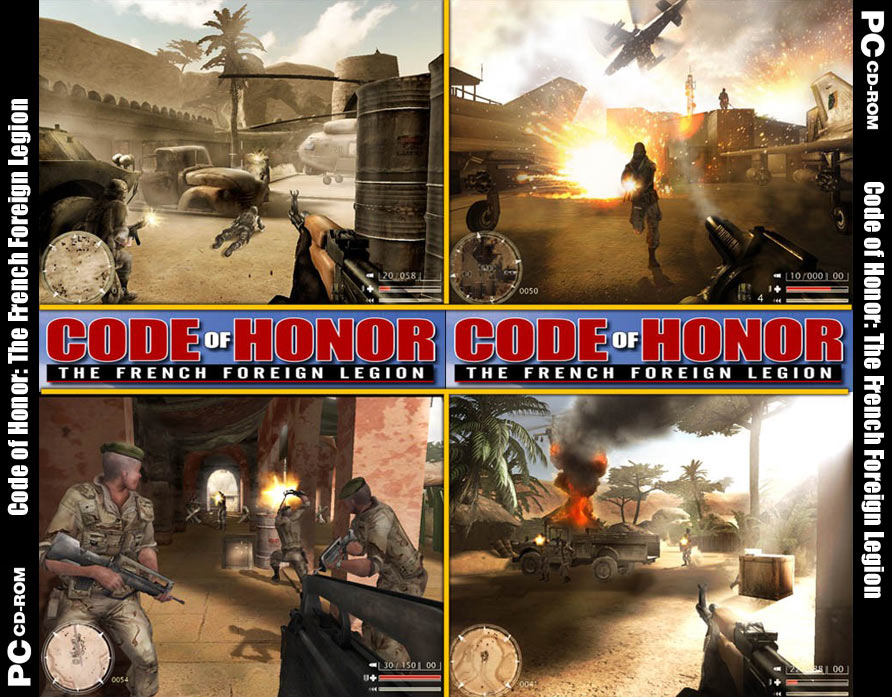 Code of Honor: The French Foreign Legion - zadn CD obal