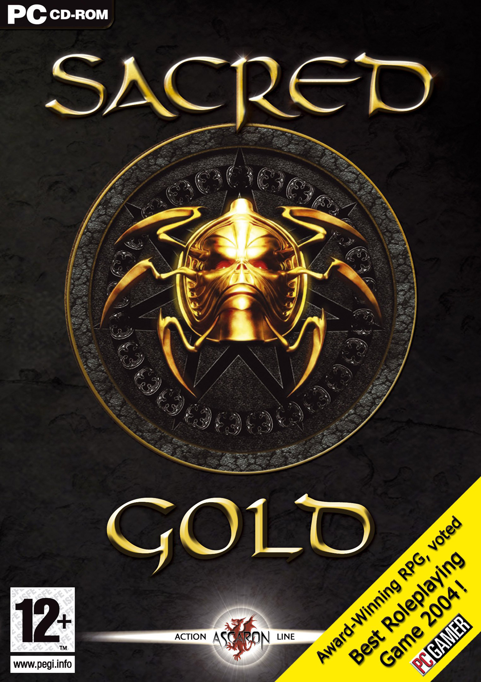 Sacred Gold - predný DVD obal
