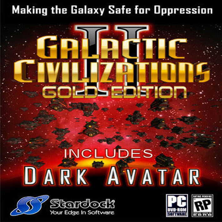 Galactic Civilizations 2: Gold Edition - predn CD obal 2
