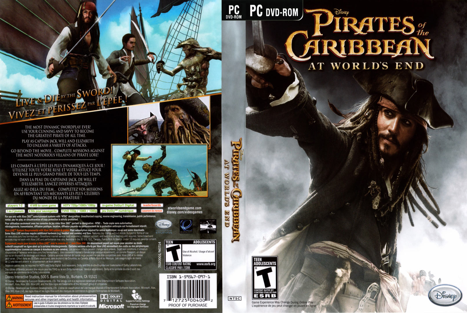 Pirates of the Caribbean: At World's End - DVD obal