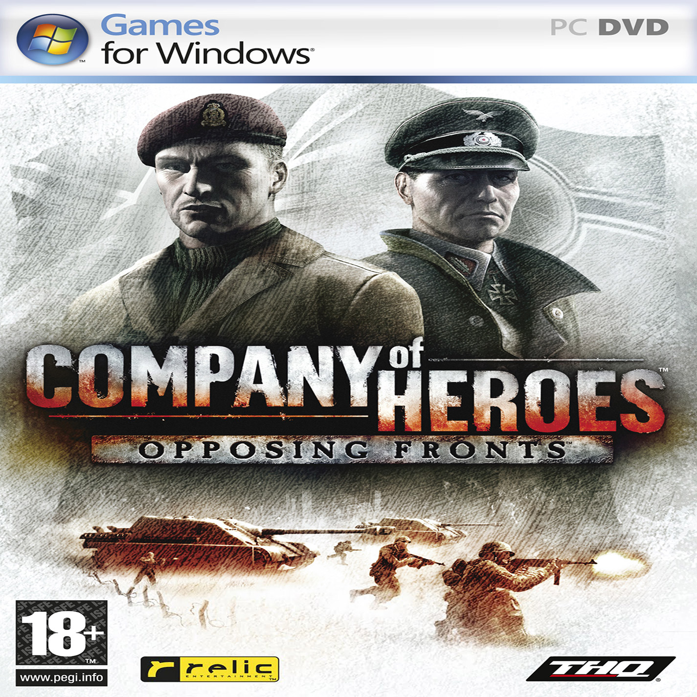 Company of Heroes: Opposing Fronts - predný CD obal