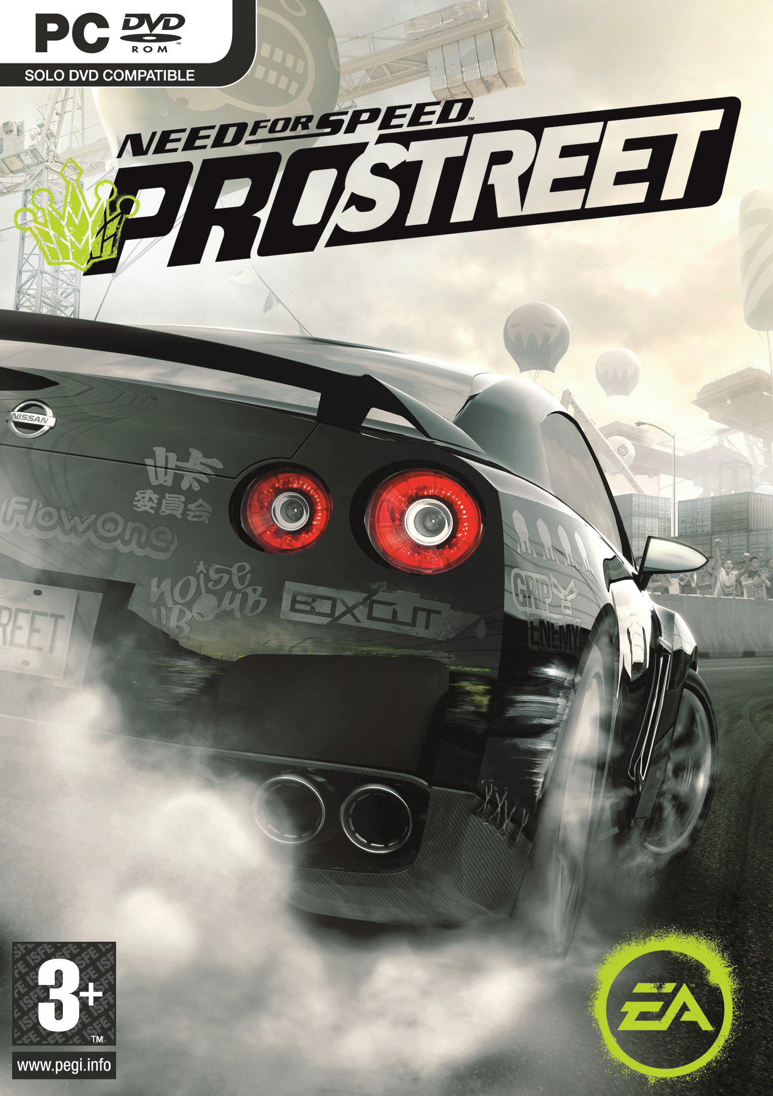 Need for Speed: ProStreet - predn DVD obal