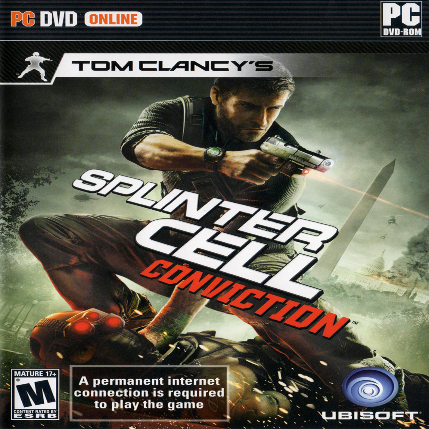 Splinter Cell 5: Conviction - predn CD obal 3