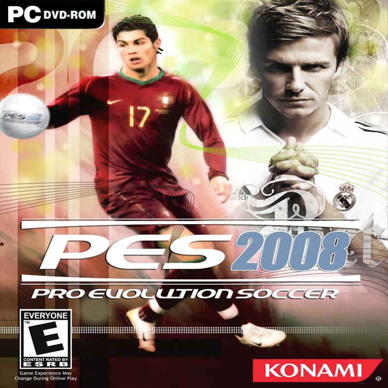 Pro Evolution Soccer 2008 - predn CD obal 3