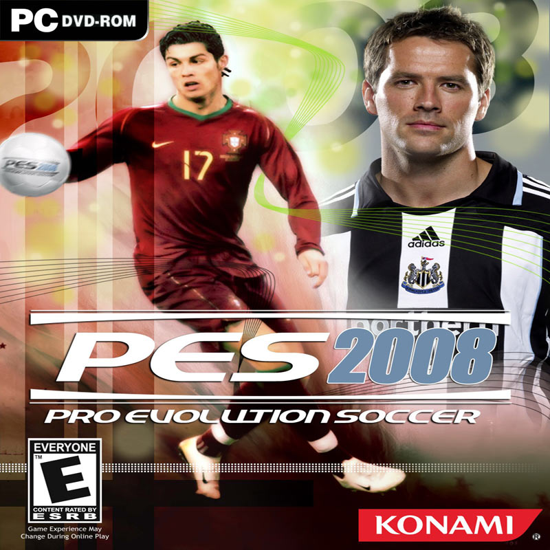 Pro Evolution Soccer 2008 - predn CD obal 4