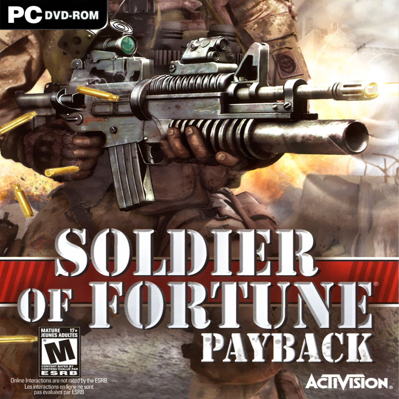 Soldier of Fortune 3: PayBack - predn CD obal