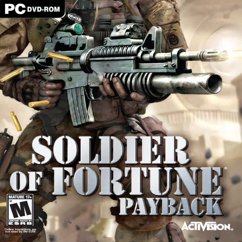 Soldier of Fortune 3: PayBack - predn CD obal 2