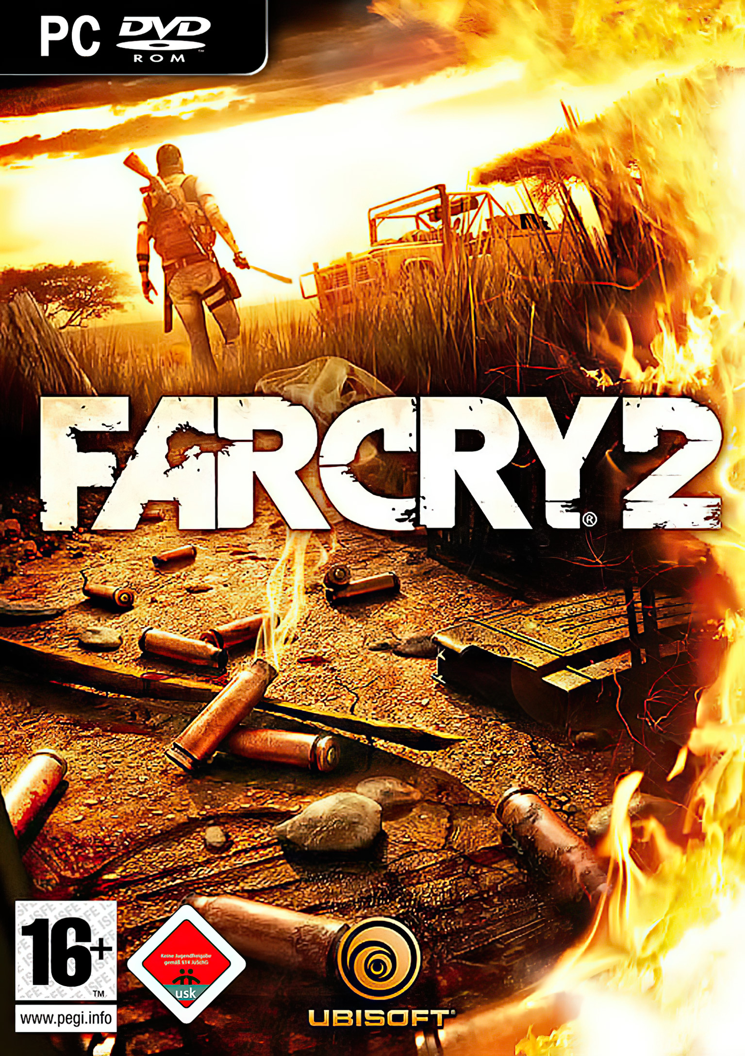 Far Cry 2 - predn DVD obal