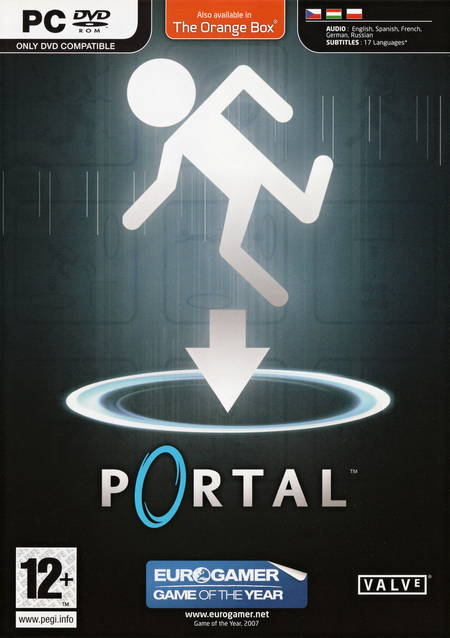 Portal - predn DVD obal