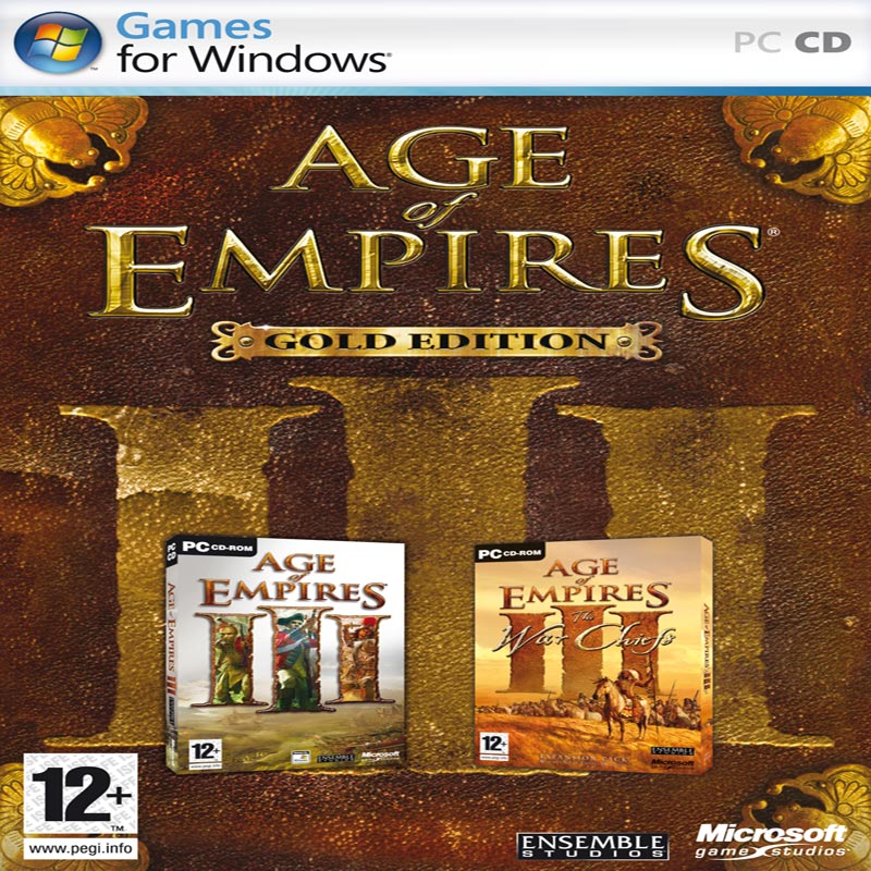 Age of Empires 3: Gold Edition - predn CD obal