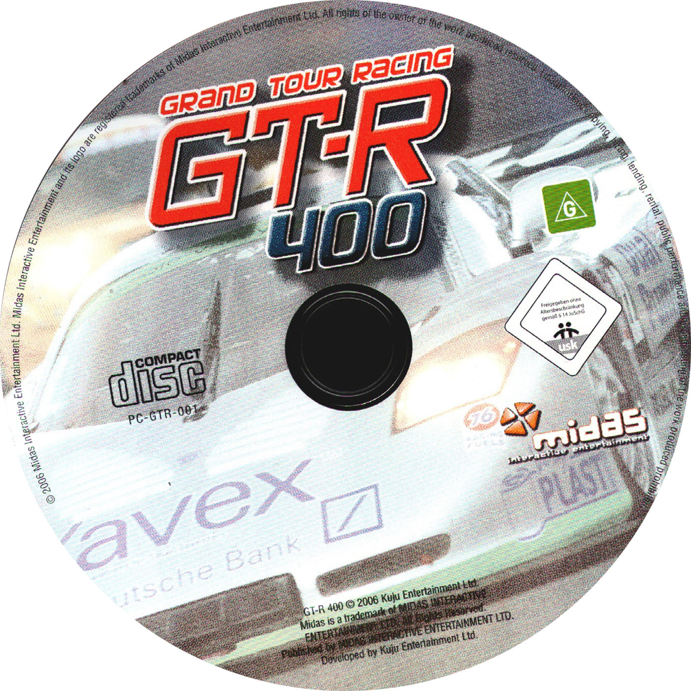 GT-R 400 - CD obal