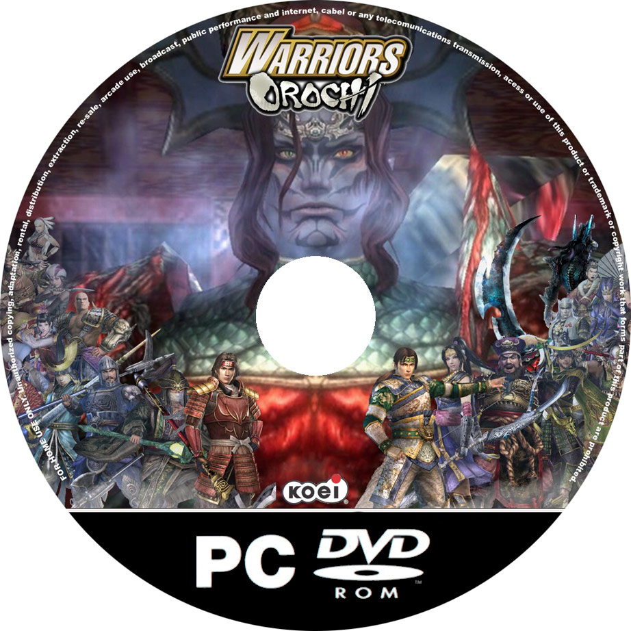 Warriors Orochi - CD obal 2