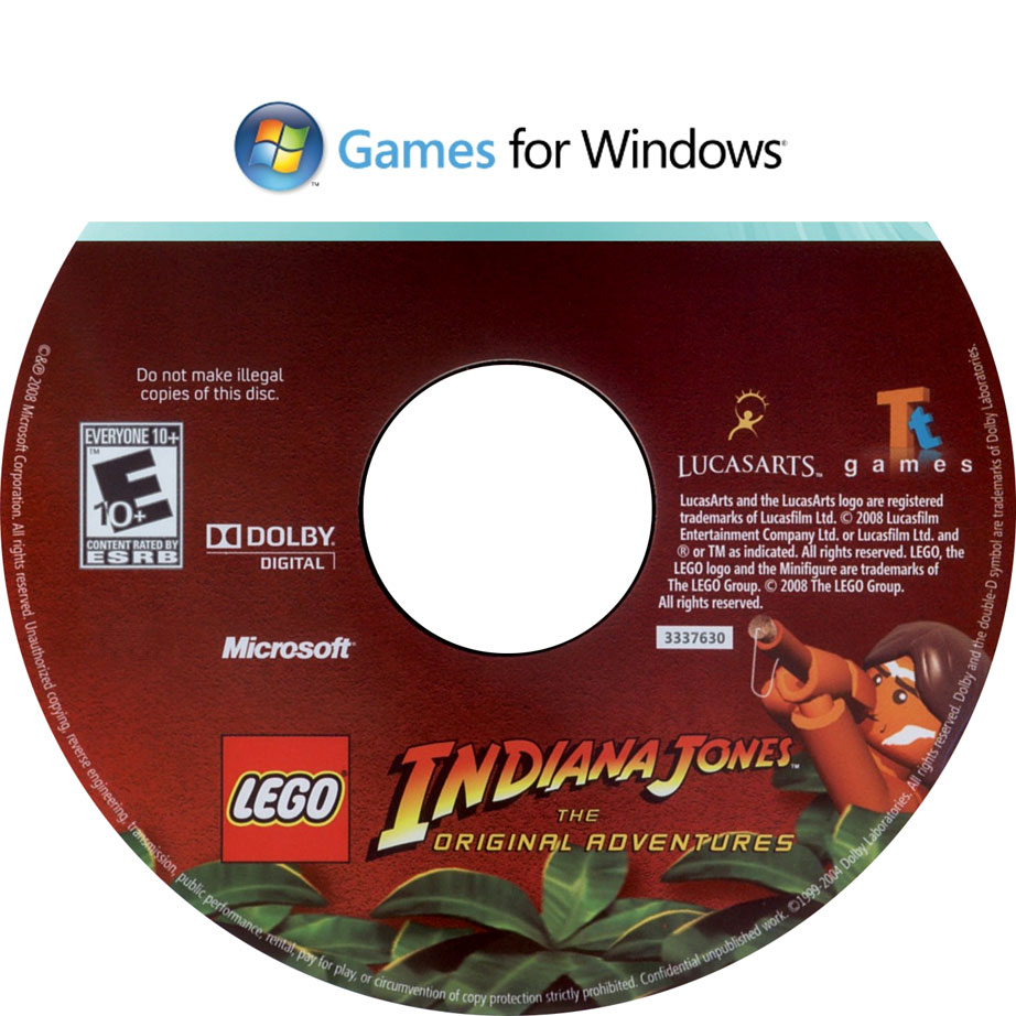 LEGO Indiana Jones: The Original Adventures - CD obal