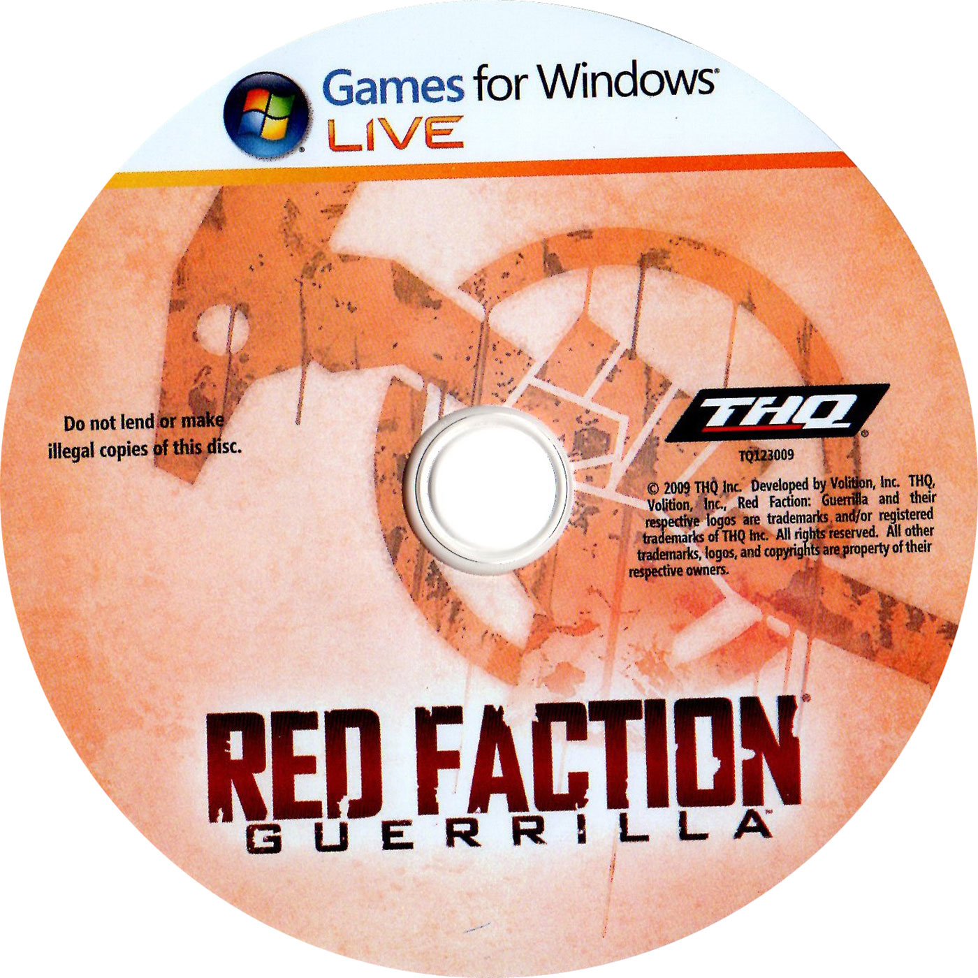 Red Faction: Guerrilla - CD obal