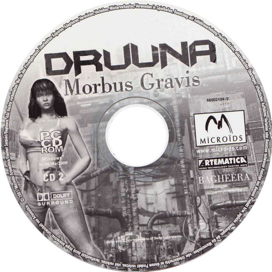 Druuna: Morbus Gravis - CD obal 2