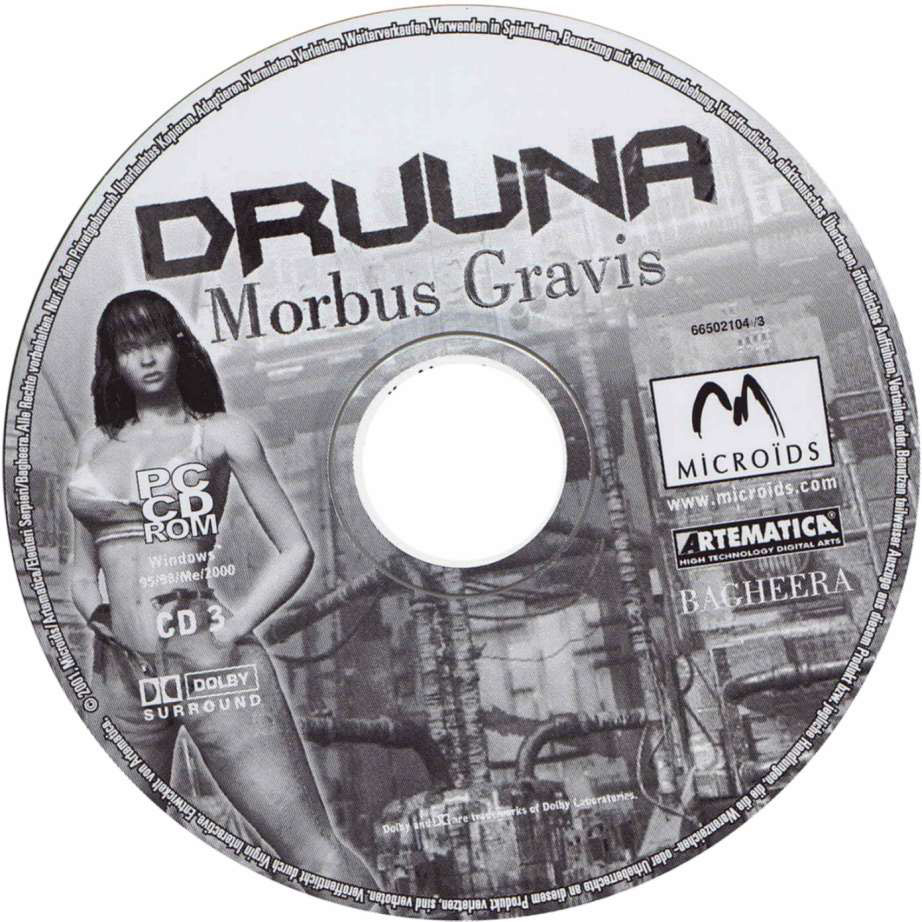 Druuna: Morbus Gravis - CD obal 3