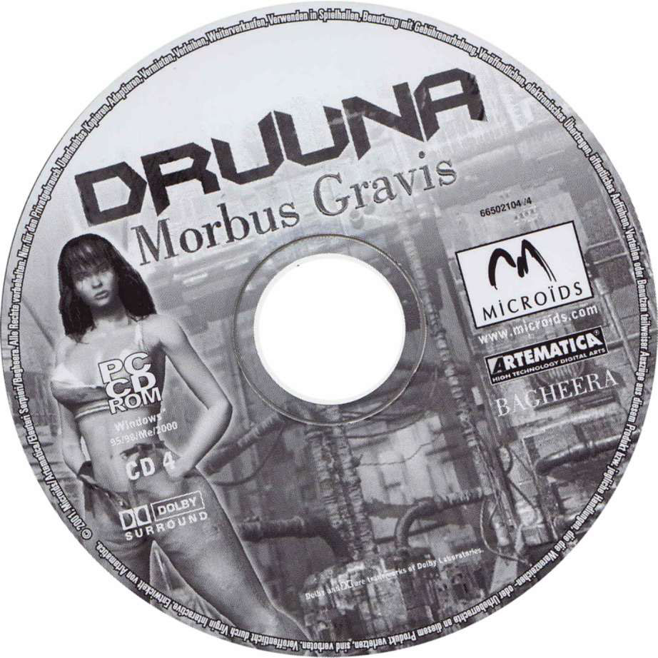 Druuna: Morbus Gravis - CD obal 4