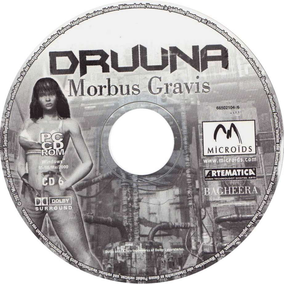 Druuna: Morbus Gravis - CD obal 6