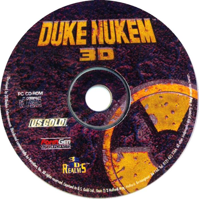 Duke Nukem 3D - CD obal