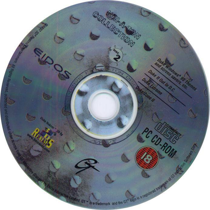Duke Nukem 3D: Kill-A-Ton Collection - CD obal 2