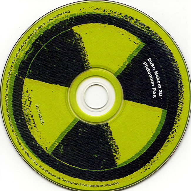 Duke Nukem 3D: Plutonium Pack - CD obal