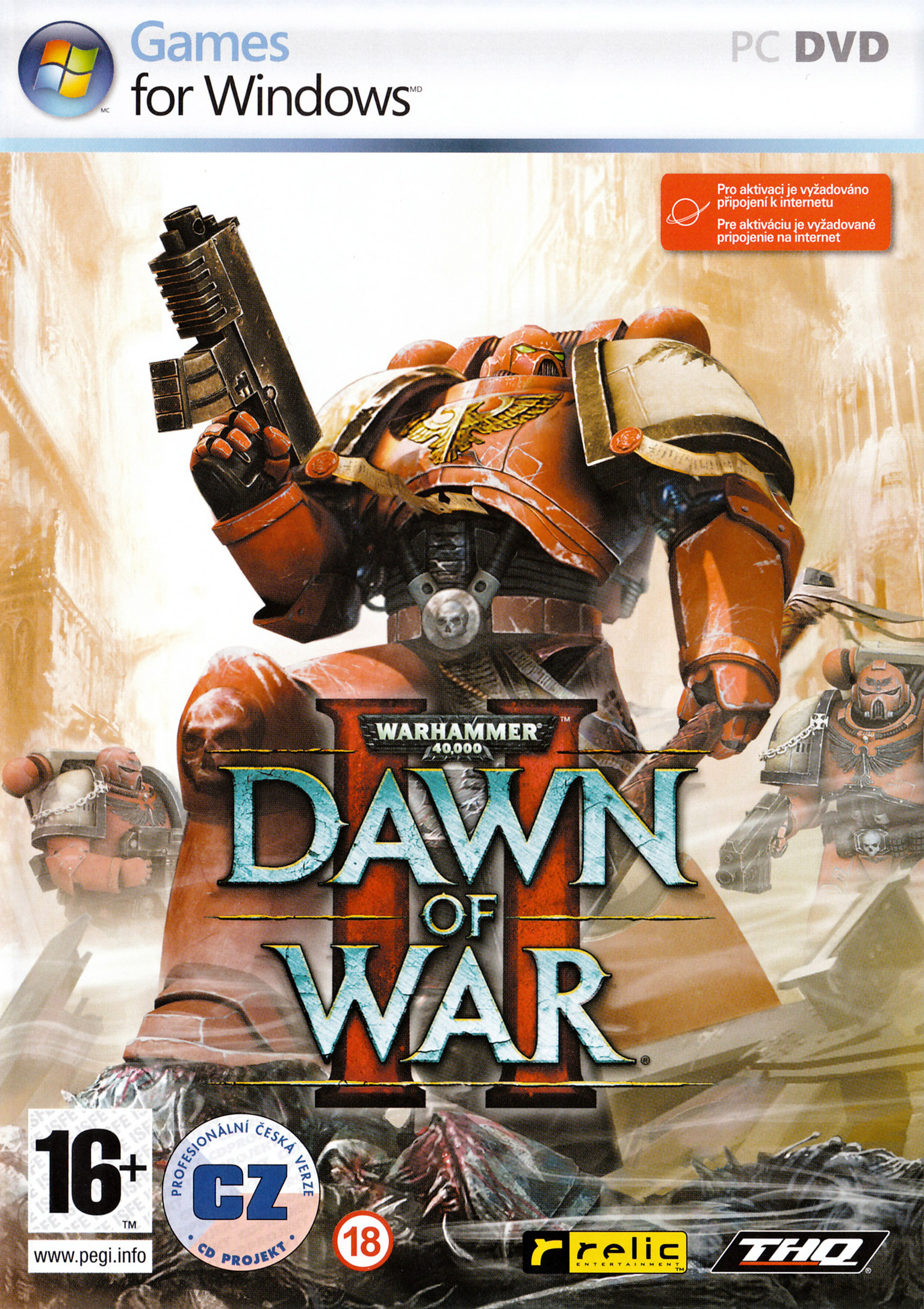 Warhammer 40000: Dawn of War II - predn DVD obal
