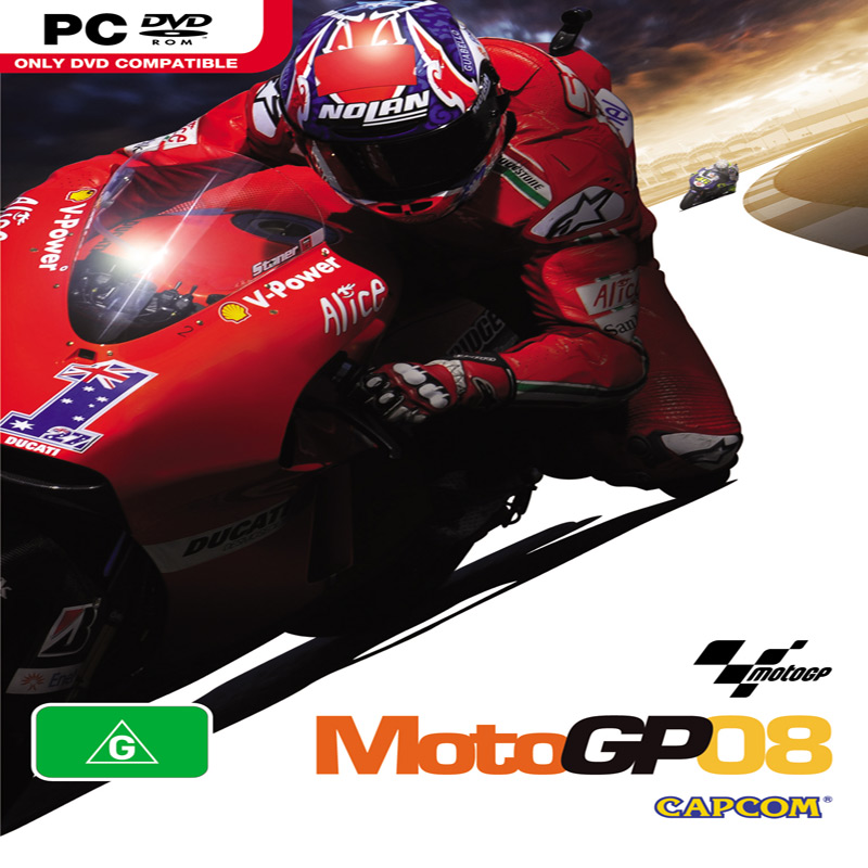MotoGP 08 - predn CD obal 5