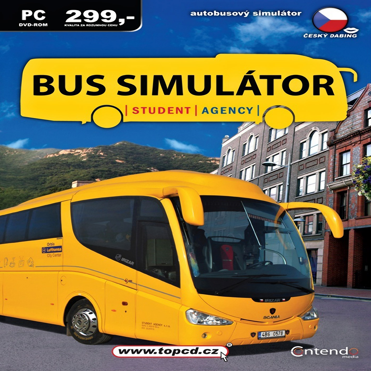 Bus Simulator 2008 - predn CD obal