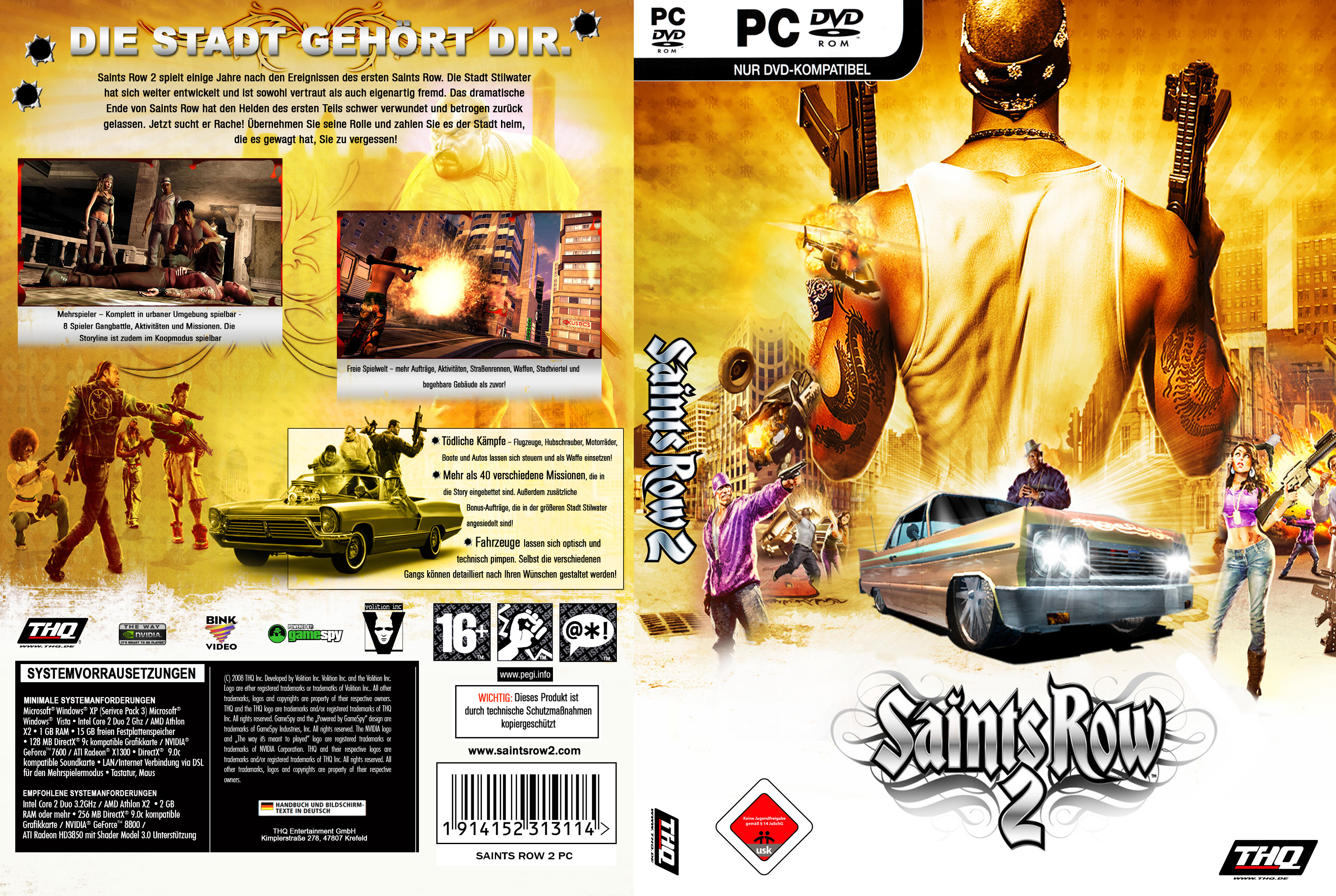 Saints Row 2 - DVD obal 2