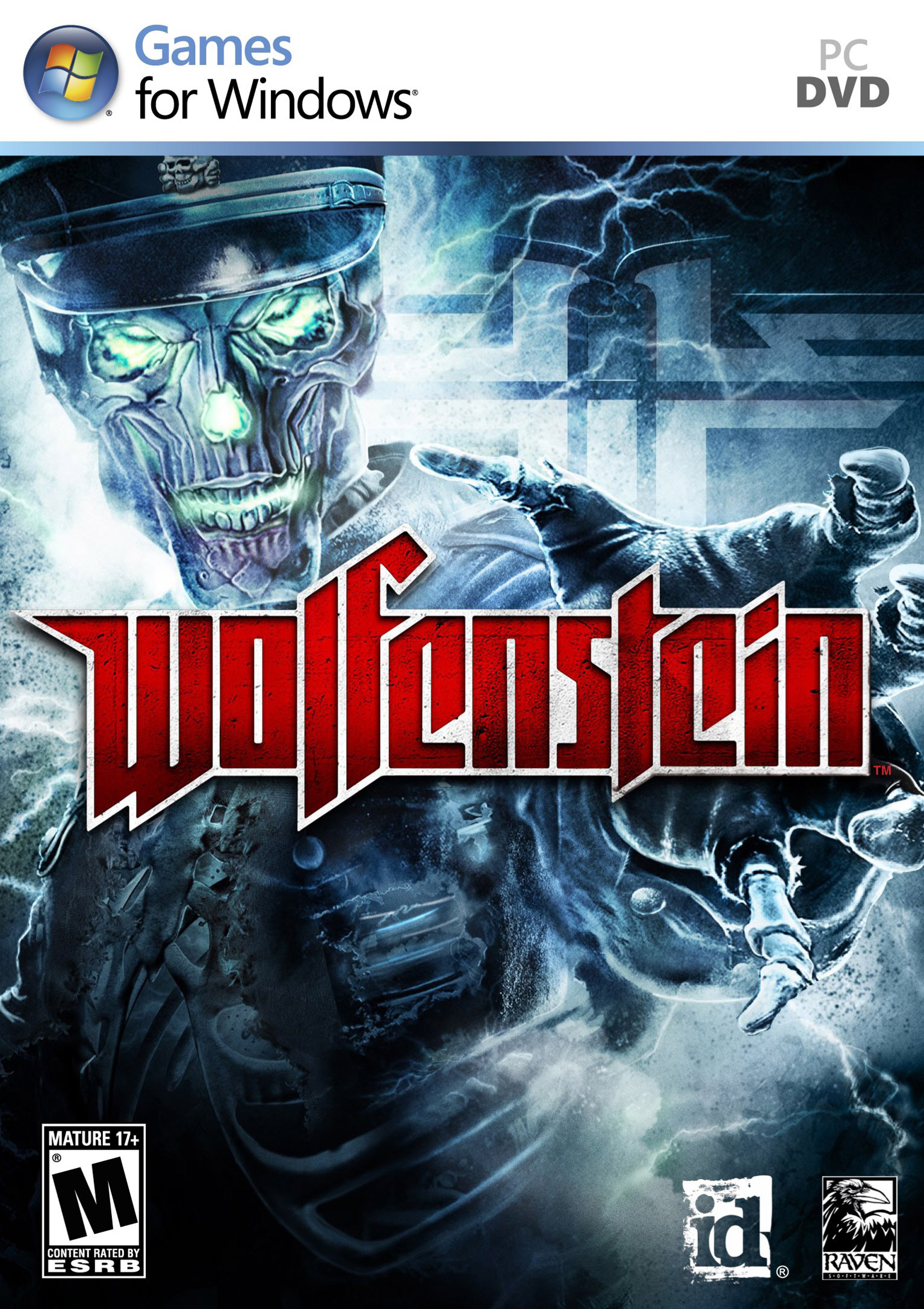 Wolfenstein - predn DVD obal