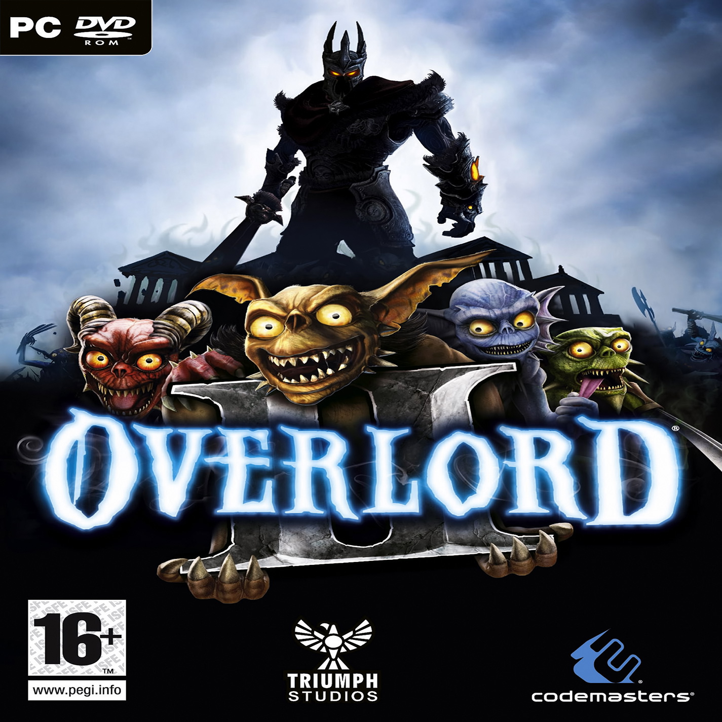 Overlord II - predný CD obal