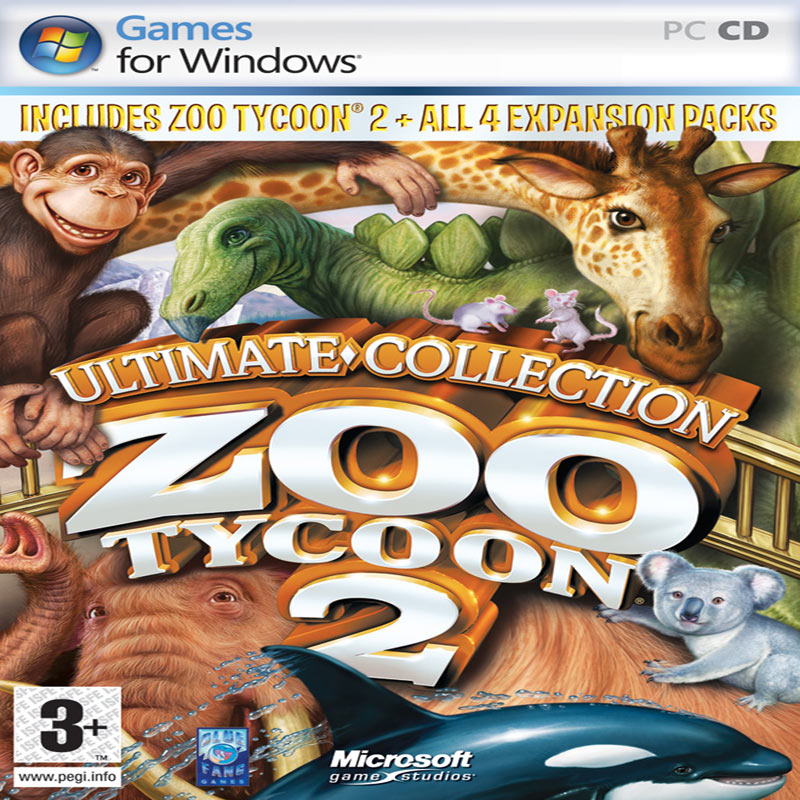 Zoo Tycoon 2: Ultimate Collection - predn CD obal