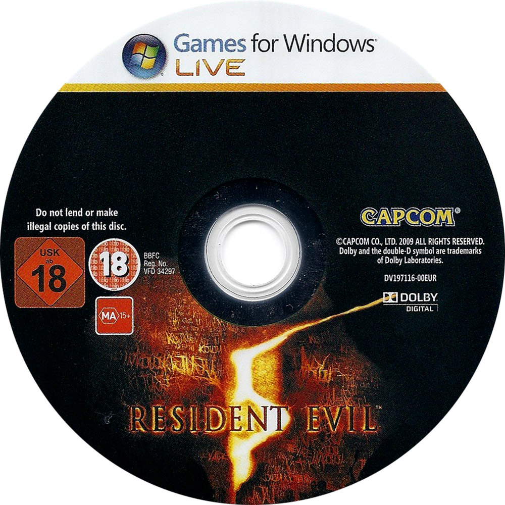 Resident Evil 5 - CD obal
