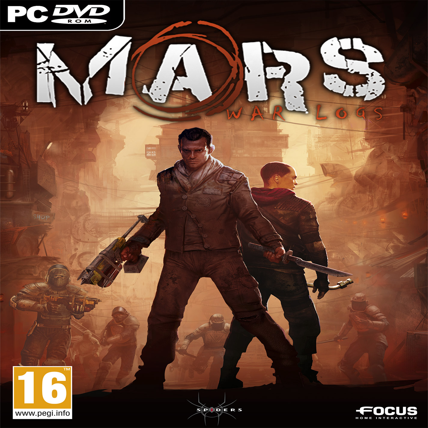 Mars: War Logs - predn CD obal