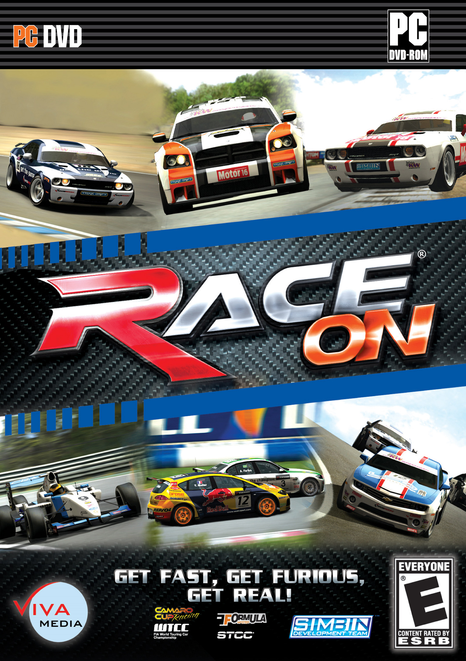 RACE On - predn DVD obal