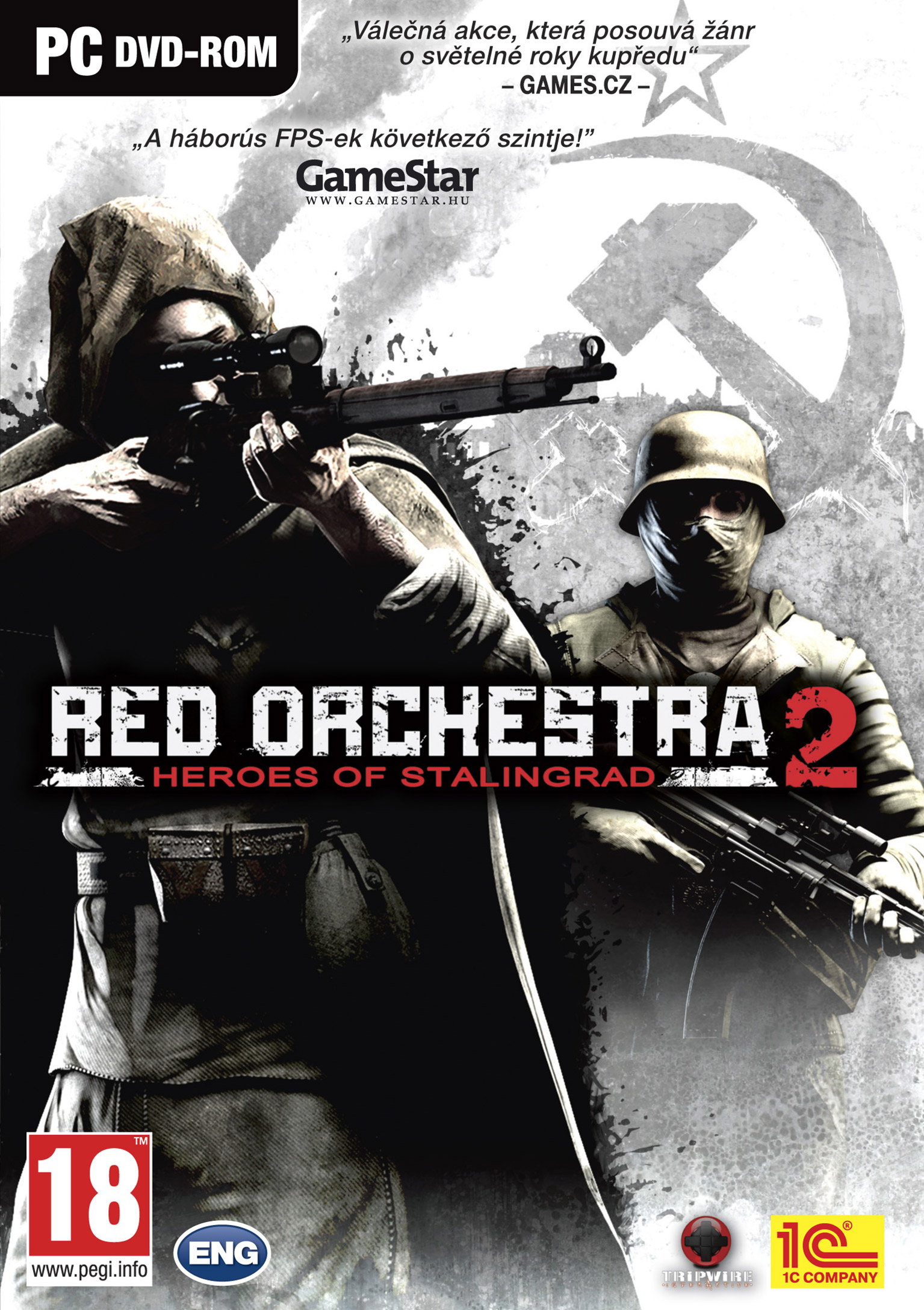 Red Orchestra 2: Heroes of Stalingrad - predn DVD obal