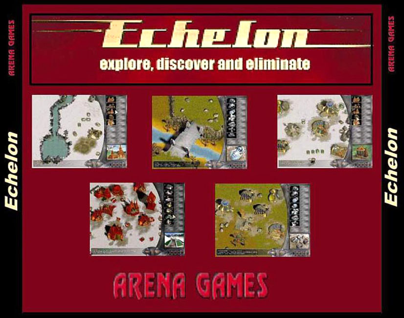 Echelon - explore, discover and eliminate - zadn CD obal