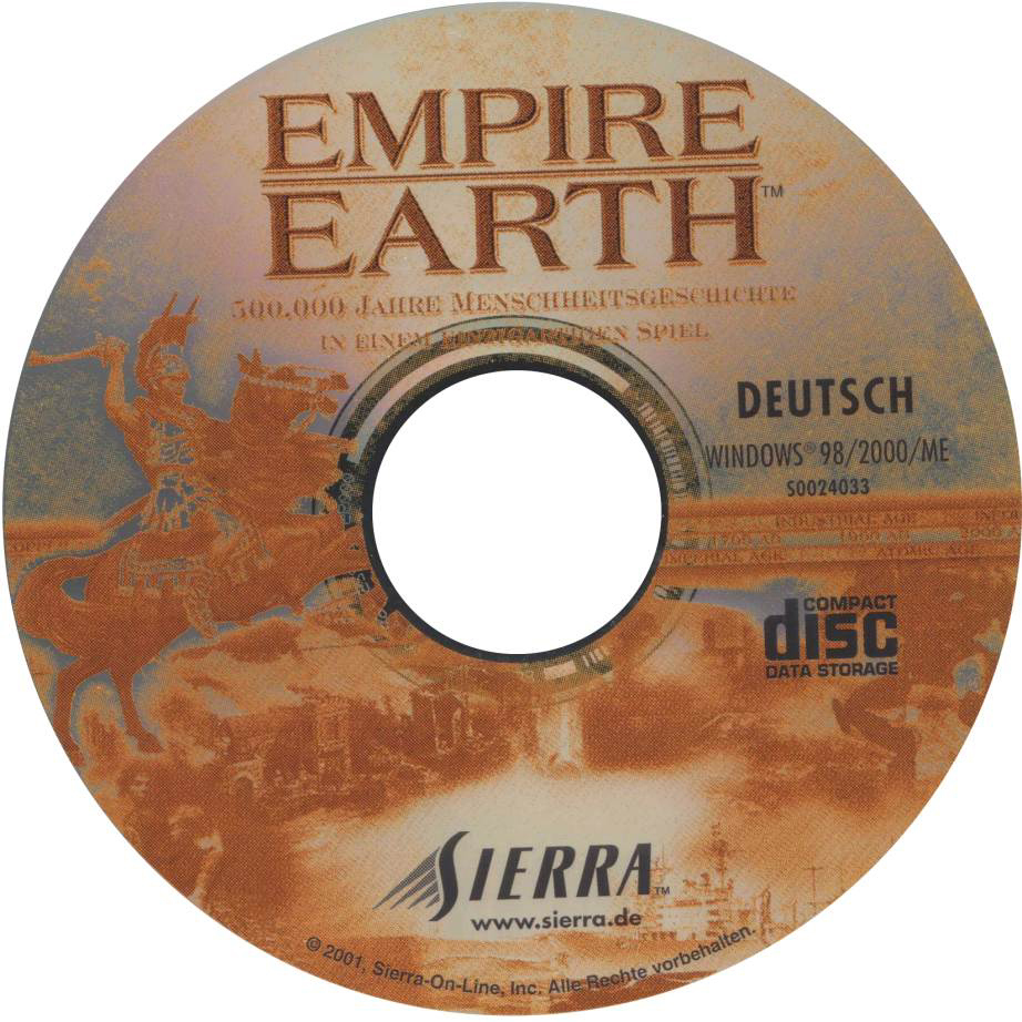 Empire Earth - CD obal