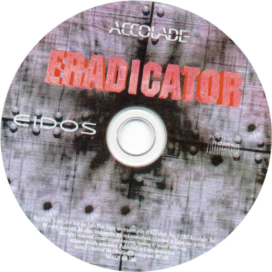 Eradicator - CD obal