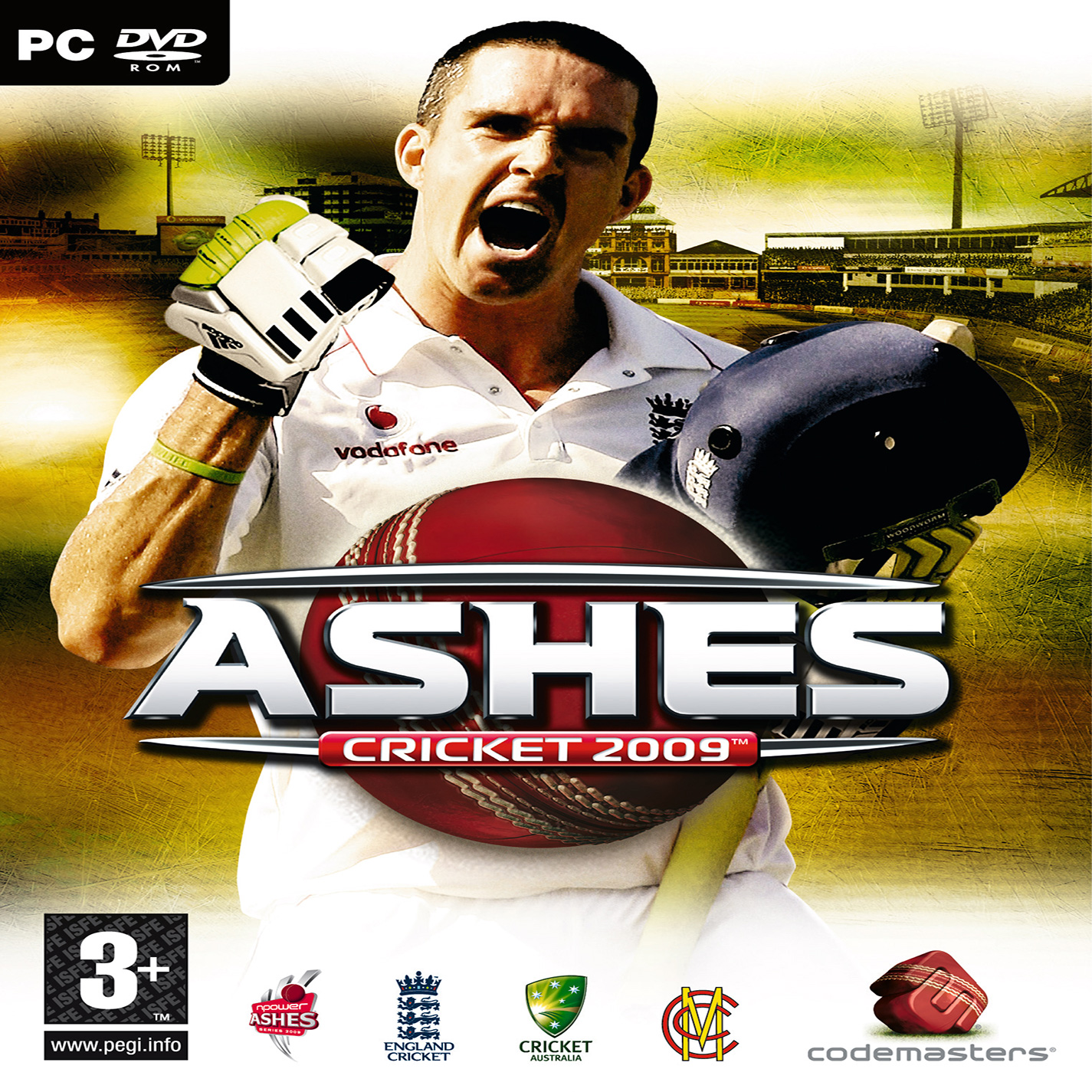 Ashes Cricket 2009 - predn CD obal 2