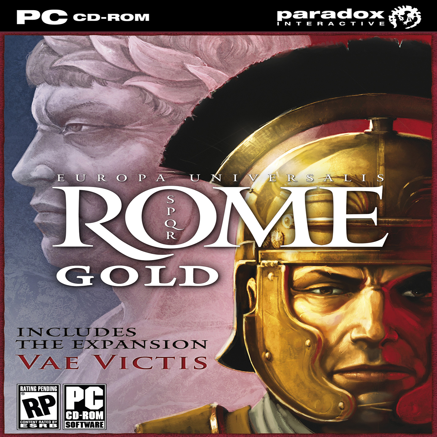 Europa Universalis: Rome Gold - predn CD obal