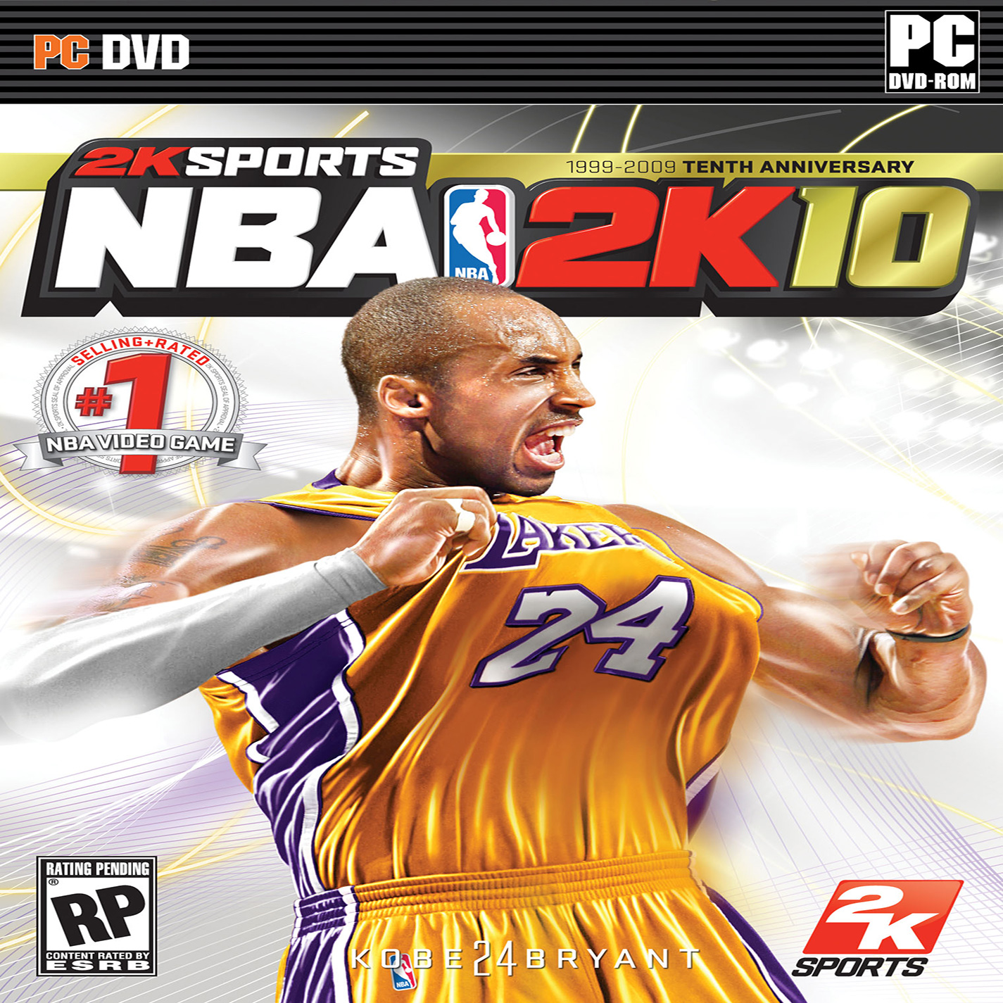 NBA 2K10 - predn CD obal