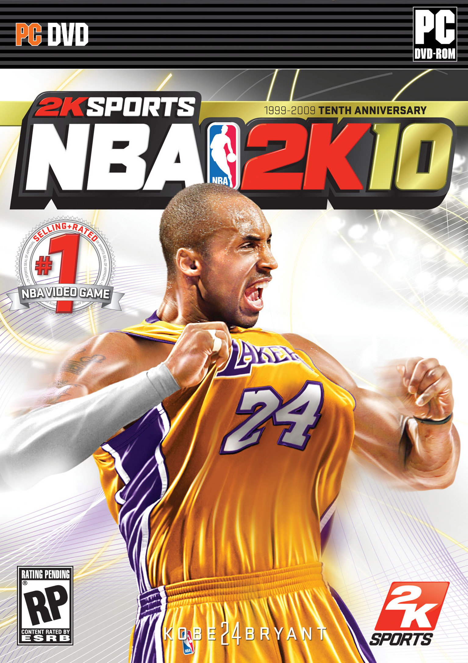 NBA 2K10 - predn DVD obal