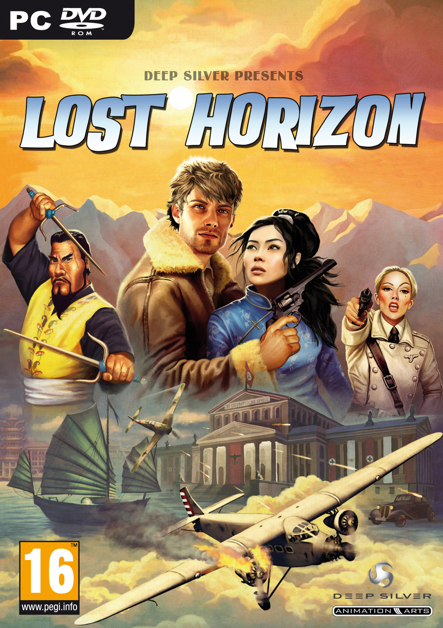 Lost Horizon - predn DVD obal