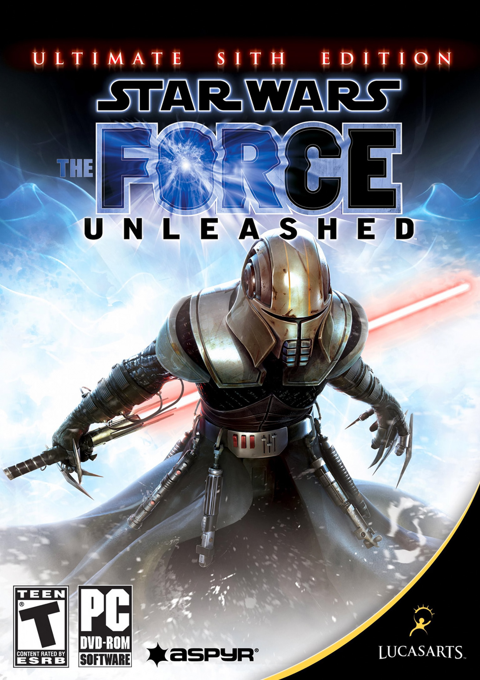 Star Wars: The Force Unleashed - Ultimate Sith Edition - predn DVD obal