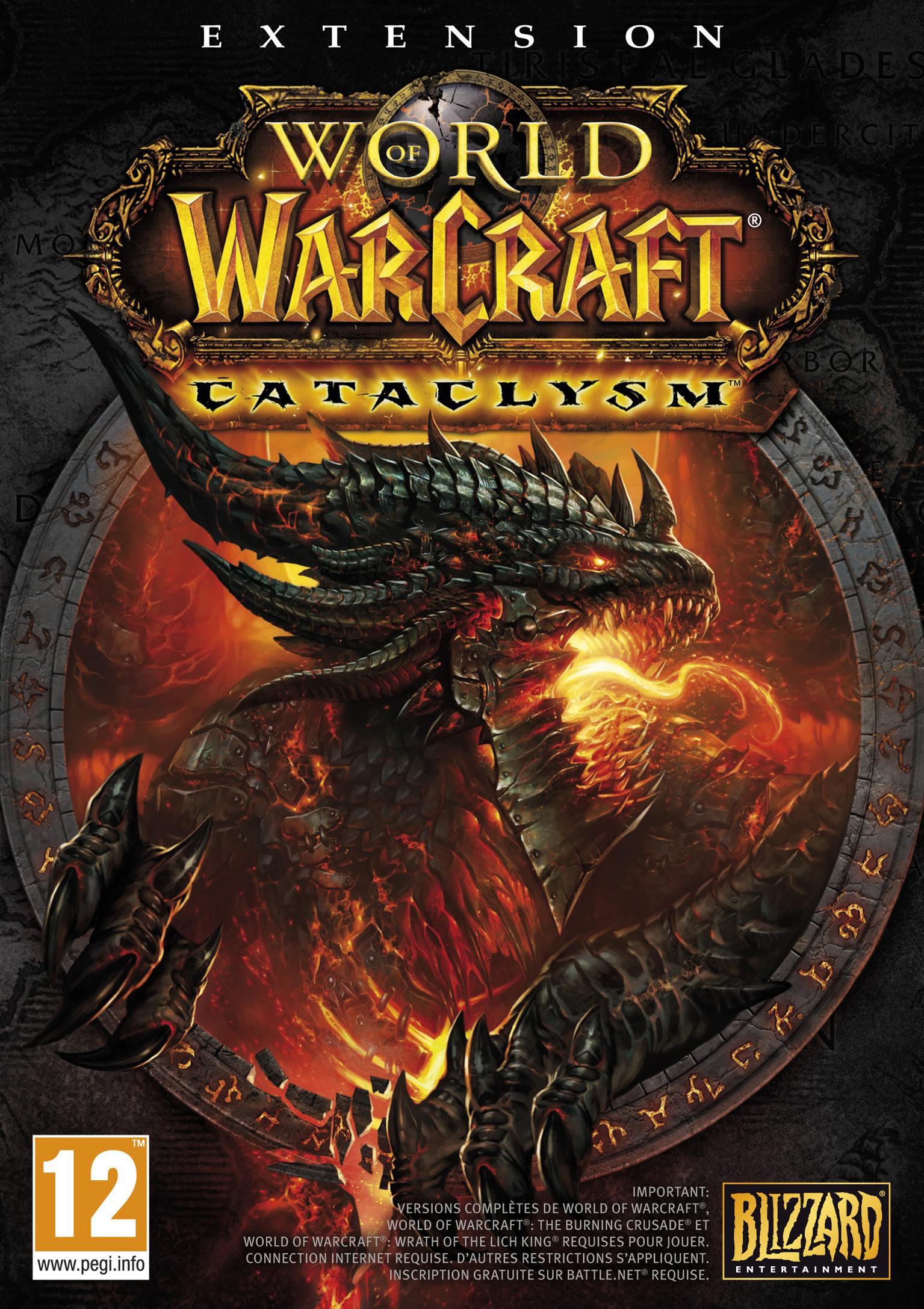World of Warcraft: Cataclysm - predn DVD obal