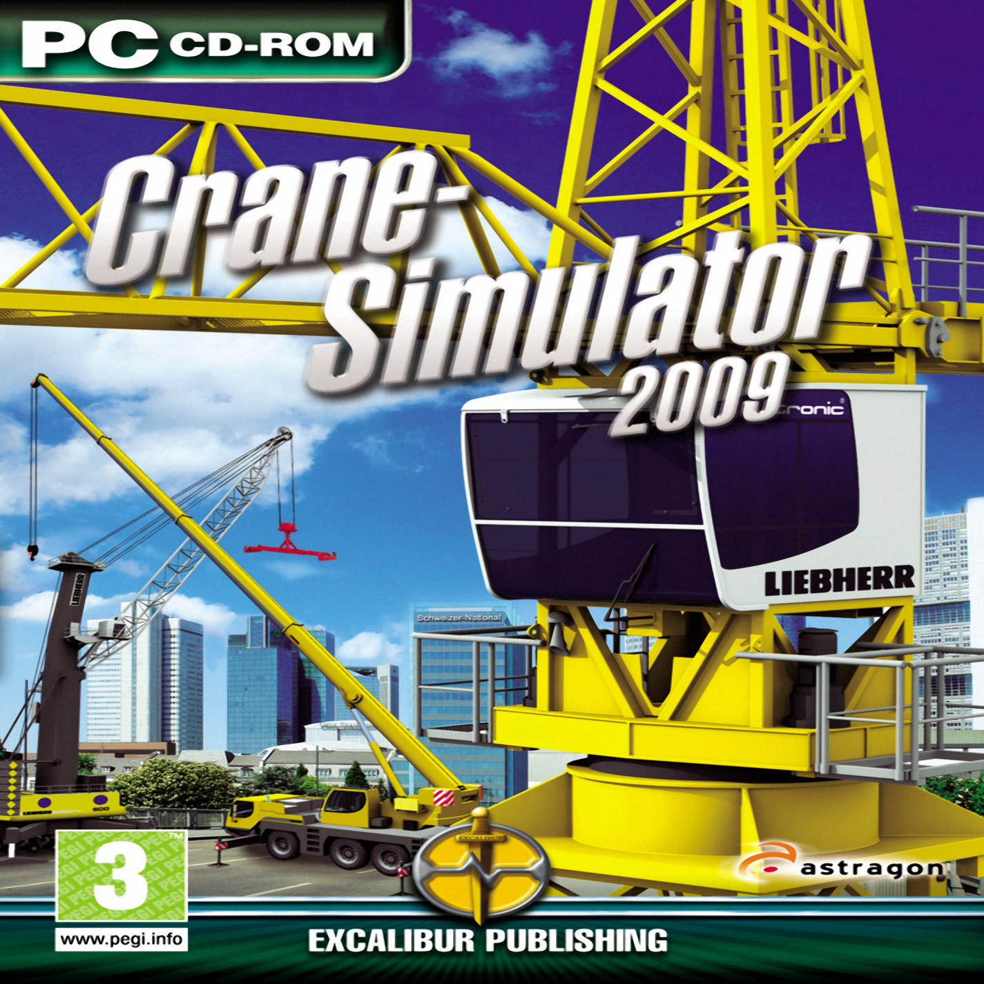 Crane Simulator 2009 - predn CD obal
