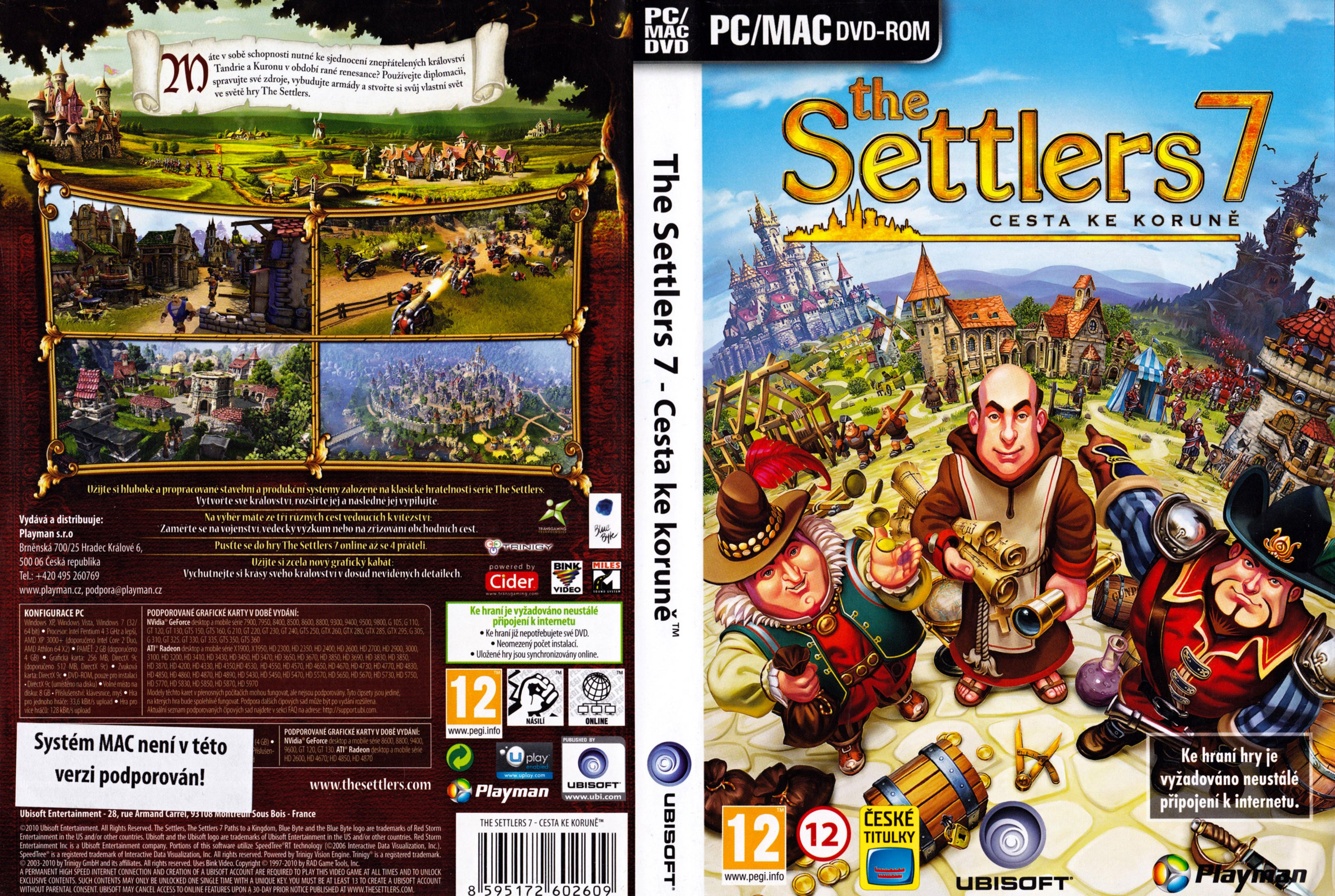 The Settlers 7: Paths to a Kingdom - DVD obal 2