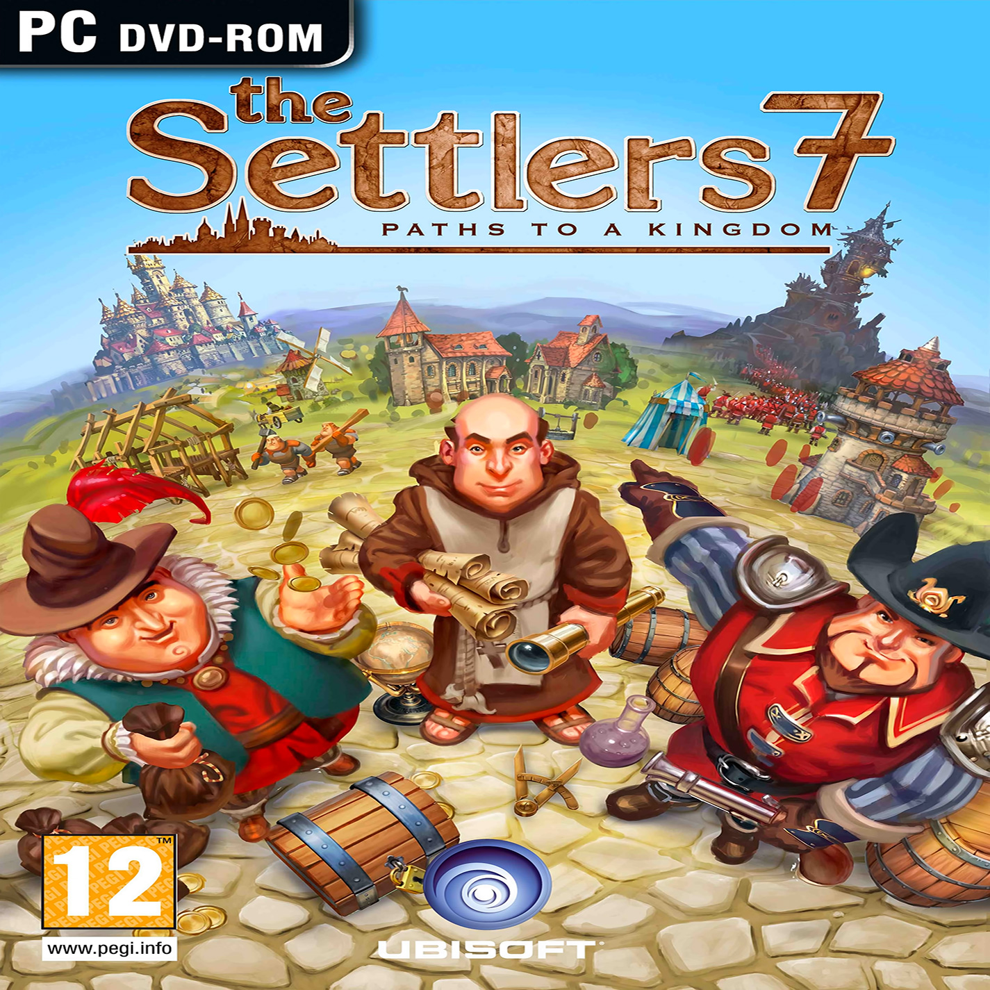 The Settlers 7: Paths to a Kingdom - predn CD obal 3