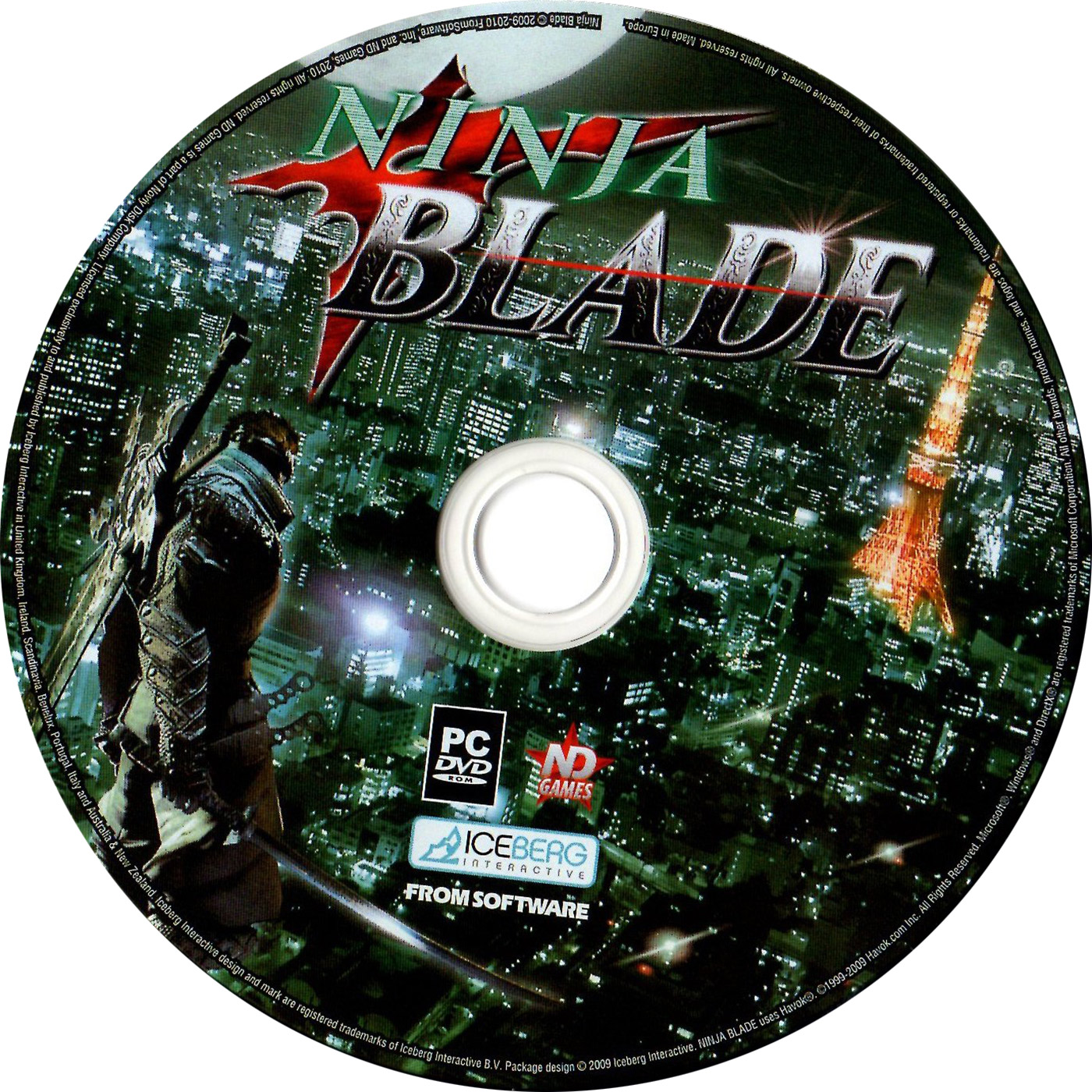 Ninja Blade - CD obal